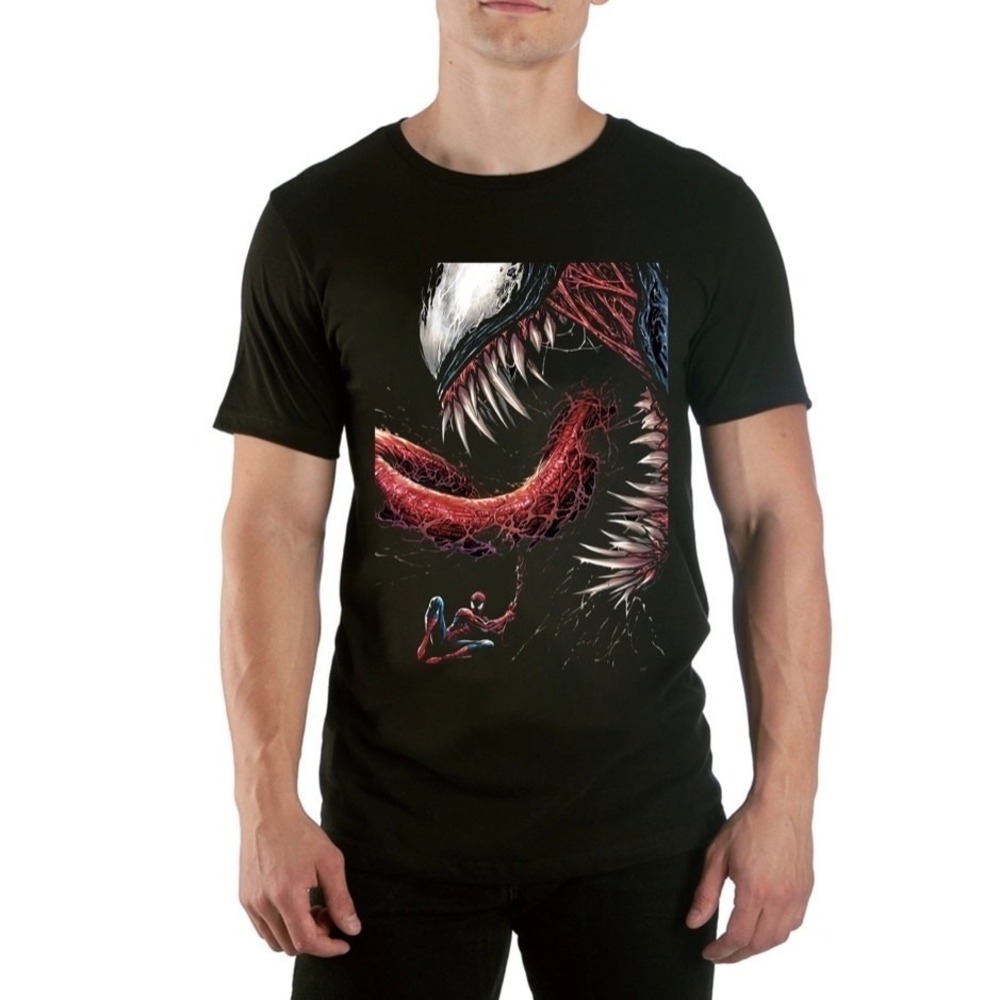 NEW Marvel Spider-Man and Venom Mens Unisex T-Shirt Size XL‎